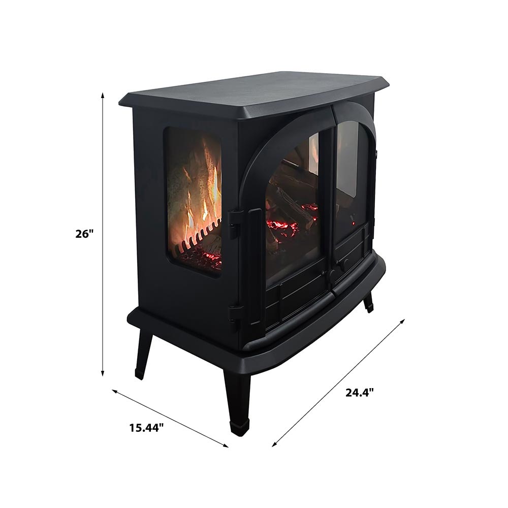 26" Harlowe Freestanding Electric Stove line art